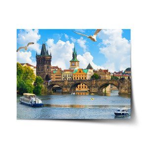 Plakát Praha Karlův most 2 - 60x40 cm