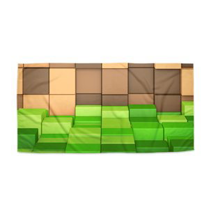 Ručník Blocks 3D - 30x50 cm