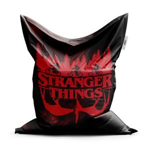 Sedací vak Classic Stranger Things Red - 150x100 cm