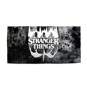 Ručník Stranger Things White - 30x50 cm
