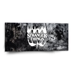 Obraz Stranger Things White - 110x50 cm