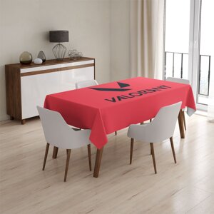 Ubrus VALORANT Red - 90x90 cm