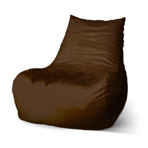 Sedací vak Bean Čokoládově hnědá - 60 x 70 x 70 cm