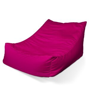 Sedací vak Lounge Sytě růžová - 120 x 100 x 80 cm