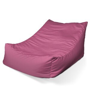 Sedací vak Lounge Azalkově růžová - 80 x 95 x 50 cm