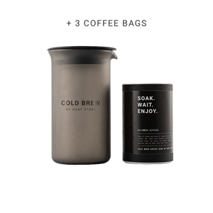 GOAT STORY Cold Brew Coffee Kit Odruda: Colombia (3 x 40g)