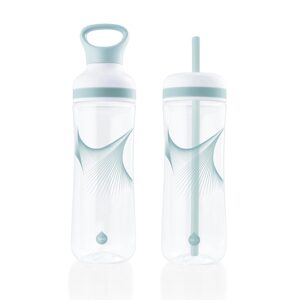 EQUA Flow Wave 2v1 800 ml ekologická plastová lahev na pití bez BPA na sport