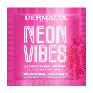 Dermacol - NEON VIBES Rozjasňující slupovací maska - 8 ml