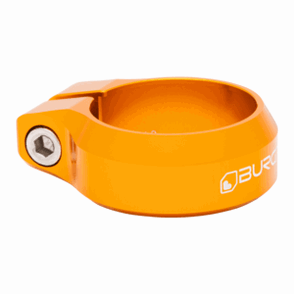 Sedlová objímka BURGTEC Barva: Iron Bro Orange, Průměr sedlovky: 38.6mm