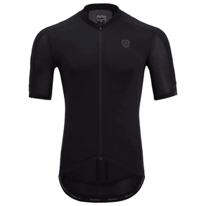 Pánský celopropínací gravel dres Silvini Ceno - černý Velikost: 4XL