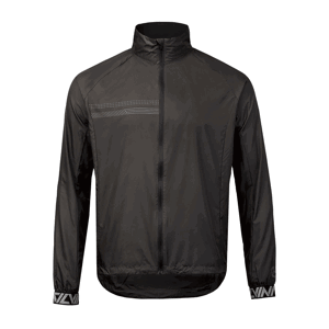 Pánská větruodolná gravel bunda  Silvini Monsano - černá Velikost: XXL