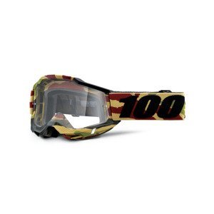 100% Brýle 100% ACCURI 2 Goggle - Mission - Clear Lens
