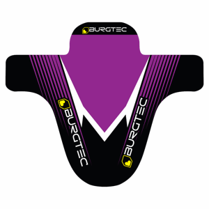 Blatníček BURGTEC MOTO MUDGUARD Provedení blatníku: Purple/Black Decal