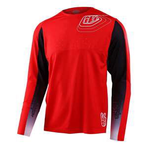 Troy Lee Designs TLD DRES S DLOUHÝM RUKÁVEM SPRINT RICHTER RACE RED Velikost: L