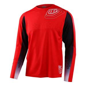 Troy Lee Designs TLD DRES S DLOUHÝM RUKÁVEM SPRINT RICHTER RACE RED Velikost: XL