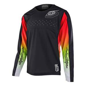 Troy Lee Designs Dětský dres TLD s dlouhým rukávem SPRINT RICHTER - BLACK Velikost: S