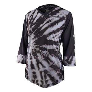 Troy Lee Designs TLD DÁMSKÝ DRES S 3/4 RUKÁVEM MISCHIEF TIE DYE BLACK Velikost: M