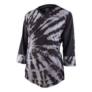 Troy Lee Designs TLD DÁMSKÝ DRES S 3/4 RUKÁVEM MISCHIEF TIE DYE BLACK Velikost: XL