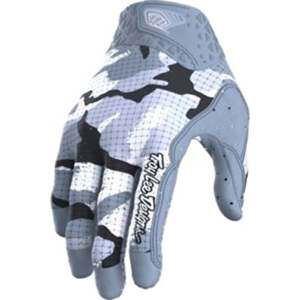 Troy Lee Designs TLD DĚTSKÉ RUKAVICE AIR CAMO GRAY / WHITE Velikost: XS