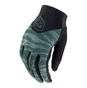 Troy Lee Designs TLD DÁMSKÉ RUKAVICE ACE 2.0 TIGER STEEL GREEN Velikost: M