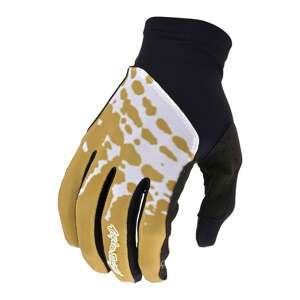 Troy Lee Designs TLD RUKAVICE FLOWLINE BIG SPIN BLACK / GOLD Velikost: XL