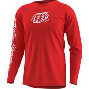 Troy Lee Designs TLD DRES S DLOUHÝM RUKÁVEM SKYLINE CHILL ICONIC FIERY RED Velikost: L