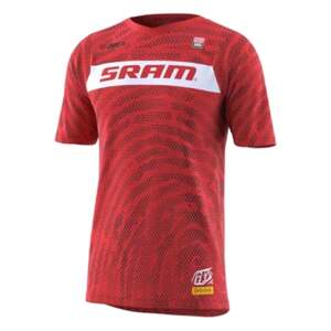 Troy Lee Designs TLD DRES S KRÁTKÝM RUKÁVEM SKYLINE AIR SRAM ROOTS FIERY RED Velikost: S