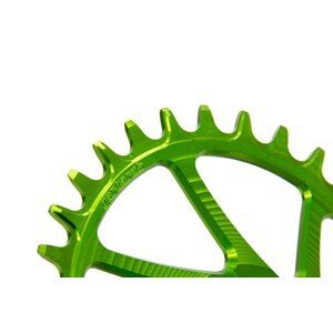 Převodník Garbaruk - GXP/DUB Round Boost Převodníky: 32 zubů - zelená