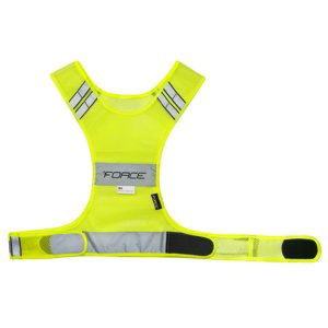 Vesta reflex FORCE SPORT do pasu na suchý zip - fluo