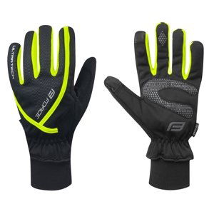 Rukavice zimní FORCE ULTRA TECH - fluo Varianta: vel. L