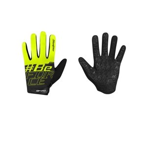 Rukavice FORCE KID MTB SWIPE letní - černo-fluo Varianta: M