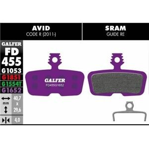 Brzdové destičky Galfer FD455 - SRAM/AVID Směs: E-bike