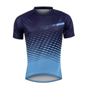 Dres FORCE MTB ANGLE - modrý Velikost: XS