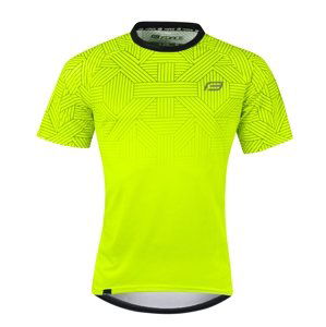 Dres FORCE CITY - fluo-černý Varianta: vel. S