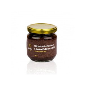 Cibulové chutney s čokoládou a chilli