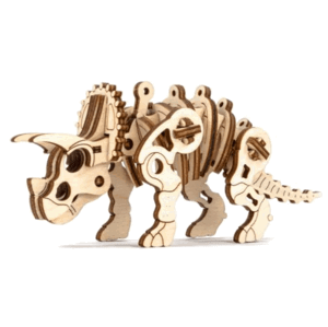 3D dřevěné puzzle - Triceratops