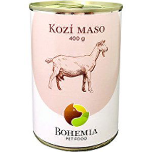 BOHEMIA Kozí maso ve vlastní šťávě 400g