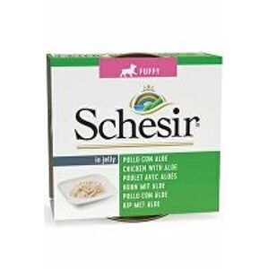 Schesir Dog konz. Puppy kuře/aloe 150G