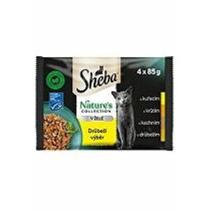 Sheba kapsa Nature drůbeží výběr 4x85g