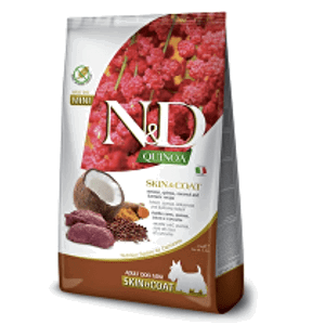 N&D Quinoa DOG Skin&Coat Venison Adult M/L 2,5kg