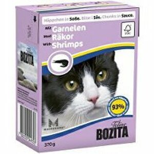 Bozita Cat kousky v omáčce s krevetami Tetrapak 370g