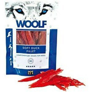 WOOLF pochoutka soft strips of duck 100g