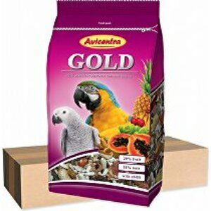 Avicentra velký papoušek Gold 850g