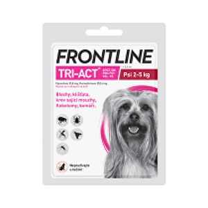 Frontline Tri-act Spot-on XS (do 2-5kg) 1 pipeta