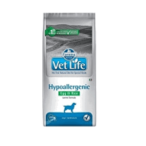 Vet Life Natural DOG Hypo Egg & Rice 12kg