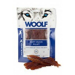 WOOLF pochoutka soft duck jerky 100g