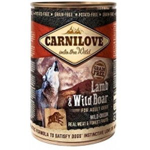 Carnilove Wild Meat Lamb & Wild Boar 400g