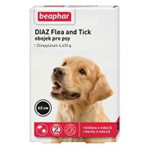 Beaphar Obojek antipar. pes DIAZ Flea&Tick 65cm 1ks