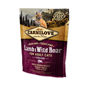 Carnilove Cat Lamb & Wild Boar Adult Sterilised 400g