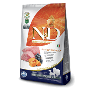 N&D Pumpkin DOG Adult M/L Lamb & Blueberry 12kg